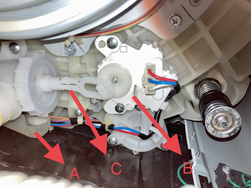 東芝全自動洗濯機 エラー「eb 4」の対処法の一事例 （AW-90SVM) | じー